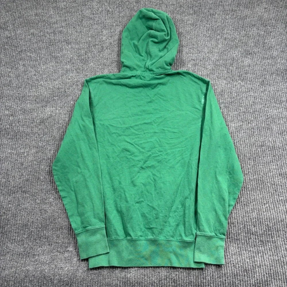 J. Crew Hoodie Mens XS Green Long Sleeve Pullover Sweatshirt Cotton Blend